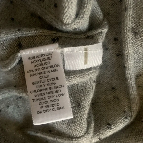 Loft Gray Speckled Sweater - Picture 6 of 7